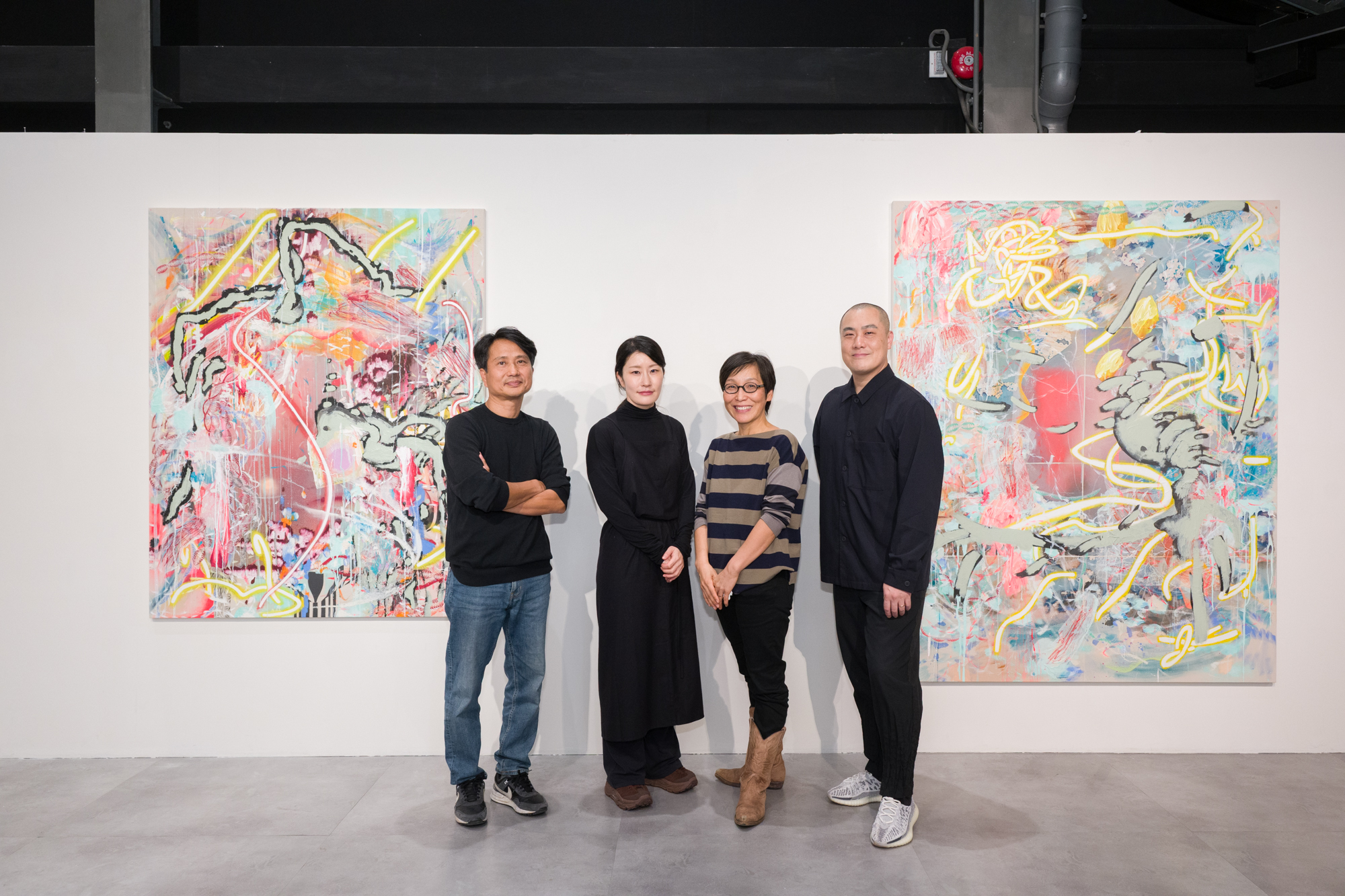 우종택, 정윤경, 배상순, 김덕한 작가