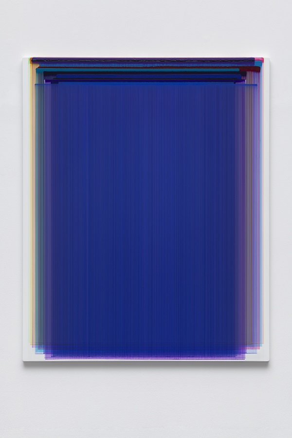 장승택 작품 Jang Seung-Taik, Layered Painting 100-107, 2025, Acrylic on canvas, 160 x 130 cm