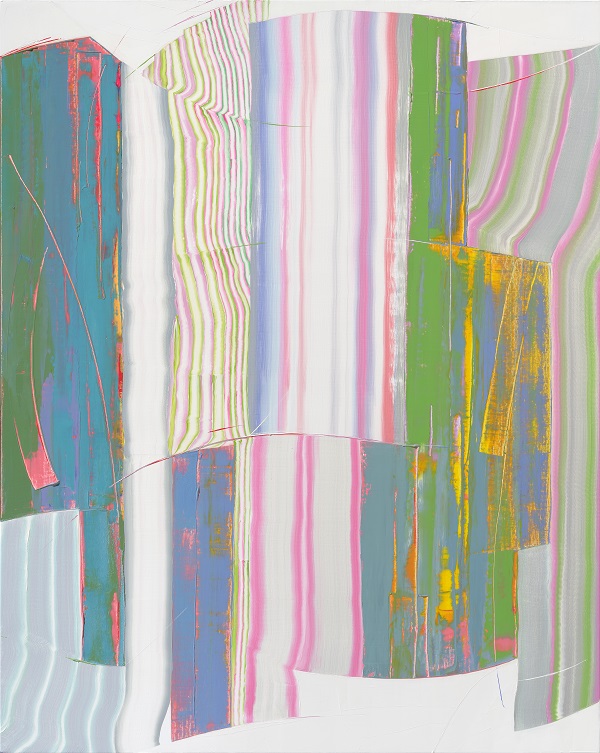 김영헌 작품 Kim Young-Hun, p22075 - Electronic Nostalgia, 2022, Oil on linen, 100 x 80 cm